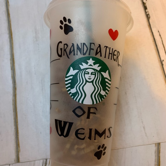 Mother of Weims Weimaraner  Starbucks Cold Cup - Picture 6 of 6